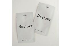 China Three Side Seal MOPP Mylar Foil Cosmetic Packaging Bag supplier