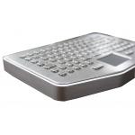 Mini IP65 Explosion Proof Desk Top Industrial Metal Keyboard With Waterproof Touchpad
