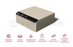 China Fireproof Protection Built-In Jewelry Safe Box Touchscreen Password  Smart Control Panel supplier