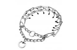 China Adjustable Iron Plated Long Metal Dog Chain For Medium And Large Dogs supplier