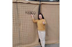 China Hot Dipped Galvanized Military Barrier For Security Mesh Blast Wall supplier