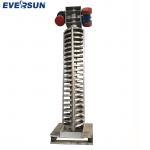 Stainless Steel 304 Vertical Spiral Dry Elevator Conveyor For Cocoa Powder Cooling for sale
