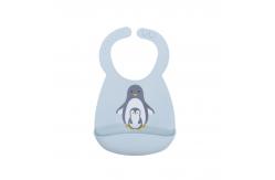 China Custom Baby Tableware Set Waterproof Soft Silicone Bibs For Baby supplier