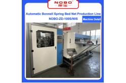 China Automatic Mattress Bonnell Spring Machine Capacity 60 - 90 Sheets / 8 H supplier