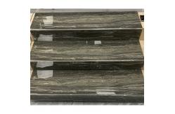 China Customize Luxury Porcelain Marble Stair Ceramic Tiles Full Body Glazed Non Slip supplier