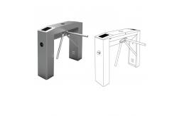 China 304 Stainless Steel Digital Tripod Turnstile Pedestrian Access Control System With Barcode Reader supplier