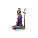 360 Degree Portable Photo Booth Optional Rgb Light 360 Selfie Booth Free Accessories for sale