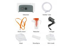 China Electricity Medical Air Compressor Nebulizer Machine 0.3ml/ Min supplier