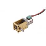 Step angle 18°/gear ratio 5V DC 10mm Small Geared Stepper Motor PM With Worm Gear Box Gear ratio 1:21 to 1:1030 for sale