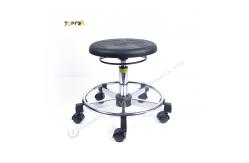 China Wheel Adjustable Height Black Lab Lift Chair with Aluminum Alloy Foot supplier