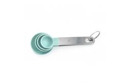China 8pcs Kitchen Baking Tools Measuring Spoons Cups Set With Stainless Steel Handle supplier