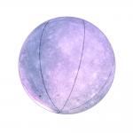 Giant Advertising Inflatable Moon Model With Led Light / Large Inflatable Moon Balloon For Decoration for sale