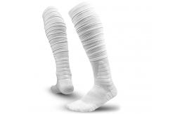 China Men's Extra Long Padded Compression Football Socks with Customized Colour Options supplier