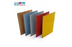 China 6mm Exterior Mirror ACP PVDF Aluminum Composite Panel Sheet AntiStatic Surface supplier
