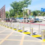 Reflector Band 3M Automatic Rising Bollards 86 Kg IP67 Manual Rising for sale