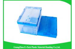 China Solid Attached Lids Collapsible Plastic Containers Stocked For Supermarket supplier