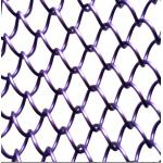 Decorative Metal 45% Open Chain Link Mesh Curtain Aluminum Alloy Coil Drapery for sale