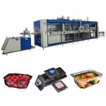 Large Size Layout 4 Station Pressure Thermoforming Machine 650mm Forming Length for sale