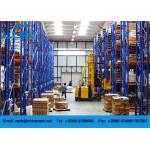 Forklift Warehouse Pallet Racking Systems ,  1000-2500kg / Arm Drive Through Racks