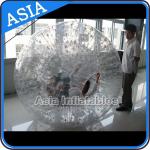 Single Hole Clear Inflatable Grass Zorb Ball In 0.8mm Tpu Used In Grass for sale