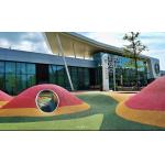 UV Resistant Athletic EPDM Playground Surface Rubber Flooring  High Flexibility for sale