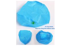 China Disposable Surgical Cap Thickened In Non Woven Deep Blue 10 Pieces / Package supplier
