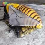 Botanical Garden Small Size Animatronic Bee Robotic Insects Customized