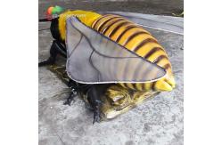 China Botanical Garden Small Size Animatronic Bee Robotic Insects Customized supplier