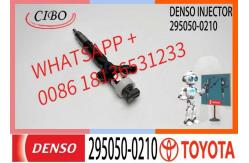 China Fuel Injector 295050-0210 23670-30410 for Toyota IMV2KD-FTV Engine supplier