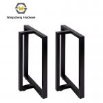 T-Shaped Steel Frame Table Leg Modern Design Iron Zhuo Leg Desk Frame with Matching Foot Stand Base for Sofa Use for sale