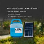 6PCS Multifunctional Emergency Solar Home Lighting System Panel Mini Kit for sale