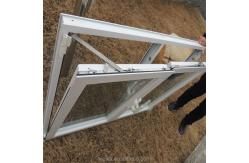 China European Style Tilt and Turn UPVC Window Outward Swing supplier