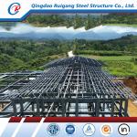 China Durable Steel Structure High Rise Building with Wind Load Up to 300 km/h and Hot-Dip Galvanization for sale