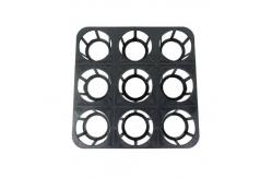 China Simple Convenient Plastic Pot Tray Tear Resistant Glazed supplier
