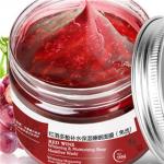 Red Wine Face Clay Mask Grape Extract Whitening Brightening Mask for sale