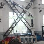 6M Remote Control Telescopic Knuckle Boom Crane Offshore for sale