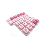 OEM Silicone Rubber Remote Control Keyboard With Conductive Rubber Silicone Keys for sale