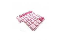 China OEM Silicone Rubber Remote Control Keyboard With Conductive Rubber Silicone Keys supplier