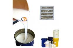 China Alkali Resistant Condensation Cure White Liquid Silicone Rubber For Artificial Stone supplier