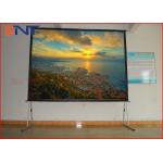200 16:9 Fast Folding Rear Projection Projector Screen With Square Pole