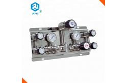 China 316 / Nickel Plated Brass Oxygen Control Panel , WL300 Argon Gas Manifold supplier