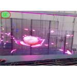 Wafer Chip Transparent LED Panel , High Visibility Transparent LED Screen for sale