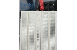 China Aluminum Backing Solderless Circuit Board , White Breadboard Circuits Projects supplier