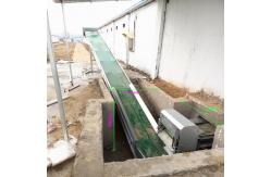 China 10-12m/Min Belt Poultry Manure Removal System Noiseless For Chicken Farm supplier