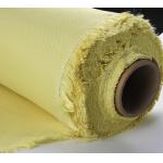 Lightweight Kevlar Fire Resistant Fabric Yellow High Strength Textile for sale