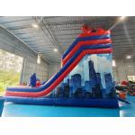 Manufacturer Inflatable Dry Slide Spiderman Inflatable Double Slides Castle