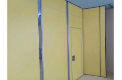 China Council Chamber Movable Partition Walls / Smooth Folding Panel Partitions supplier