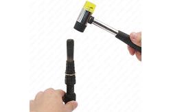 China Dual Head Plastic And Rubber Hammer Metal Mallet For Jewelers supplier