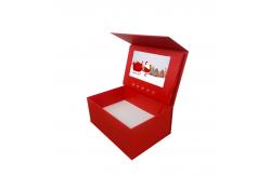 China Gilding Square LCD Screen Video Gift Box For Gift Promotional ODM supplier