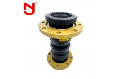 China NBR Three Ball Double Sphere Rubber Expansion Joint PN16 Flex Connector supplier